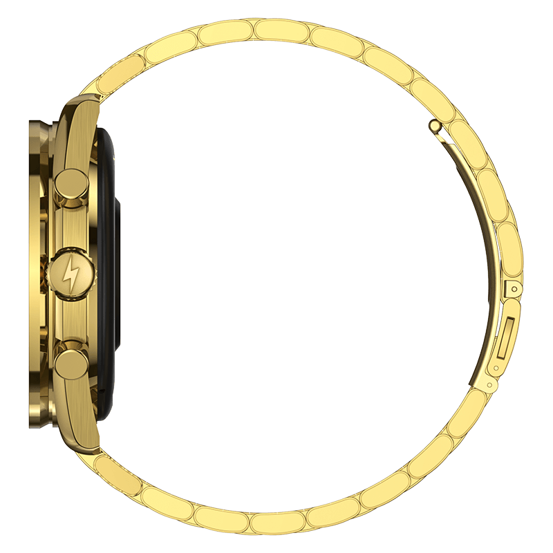 Fire-Boltt Diamond Luxury Stainless Steel Smart Watch with 1.43” AMOLED Screen, 466 * 466 px Resolution, 750 NITS Brightness, Bluetooth Calling, 300 Sports Mode, IP67 Rating - Nalanda Enterprises
