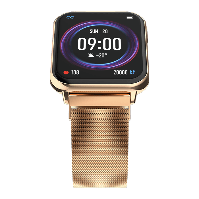 Fire-Boltt King Stainless Steel 45.2mm (1.78) Amoled Display 100+ sports Bluetooth Calling Smartwatch - Nalanda Enterprises
