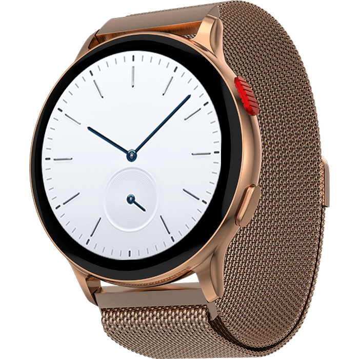 Fireboltt Torrent featuring 36.3mm always-on AMOLED round display, Bluetooth calling, voice assistant, health suite, 100+ sports modes, IP67 water resistant - Nalanda Enterprises