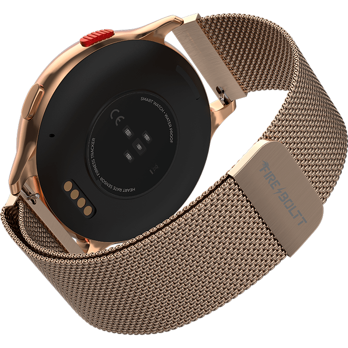 Fireboltt Torrent featuring 36.3mm always-on AMOLED round display, Bluetooth calling, voice assistant, health suite, 100+ sports modes, IP67 water resistant - Nalanda Enterprises