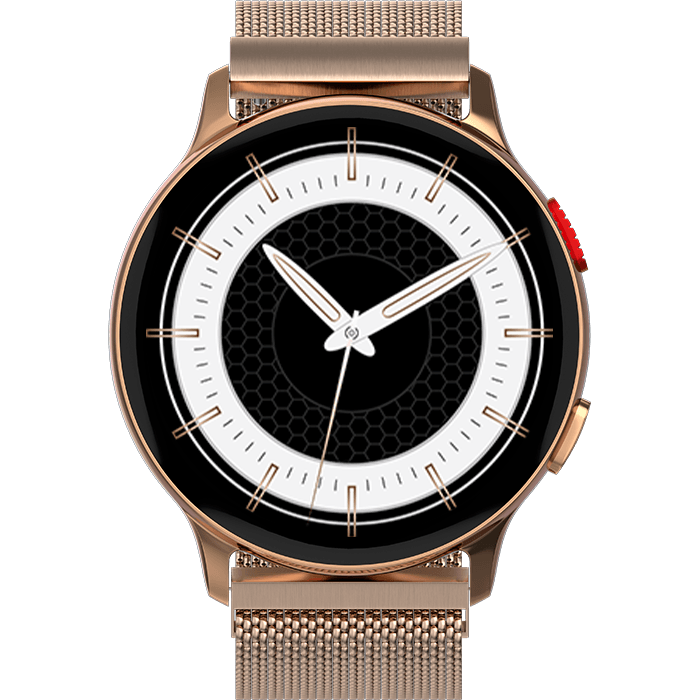 Fireboltt Torrent featuring 36.3mm always-on AMOLED round display, Bluetooth calling, voice assistant, health suite, 100+ sports modes, IP67 water resistant - Nalanda Enterprises