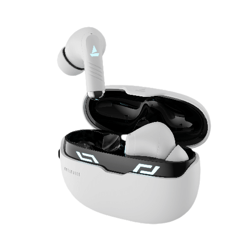 boAt Immortal 101 TWS Earbuds with Beastᵀᴹ Mode(40ms Low Latency), 30 HRS Playtime, Blazing LEDs, Quad Mics with ENx Tech, ASAP Charge & BTv5.3 - Nalanda Enterprises