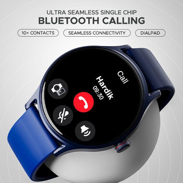 boAt Lunar Vista | Smartwatch with 1.52" (3.86cm) Vivid Round Display, BT Calling, 100+ Sports Modes, AI Voice Assistant - Nalanda Enterprises