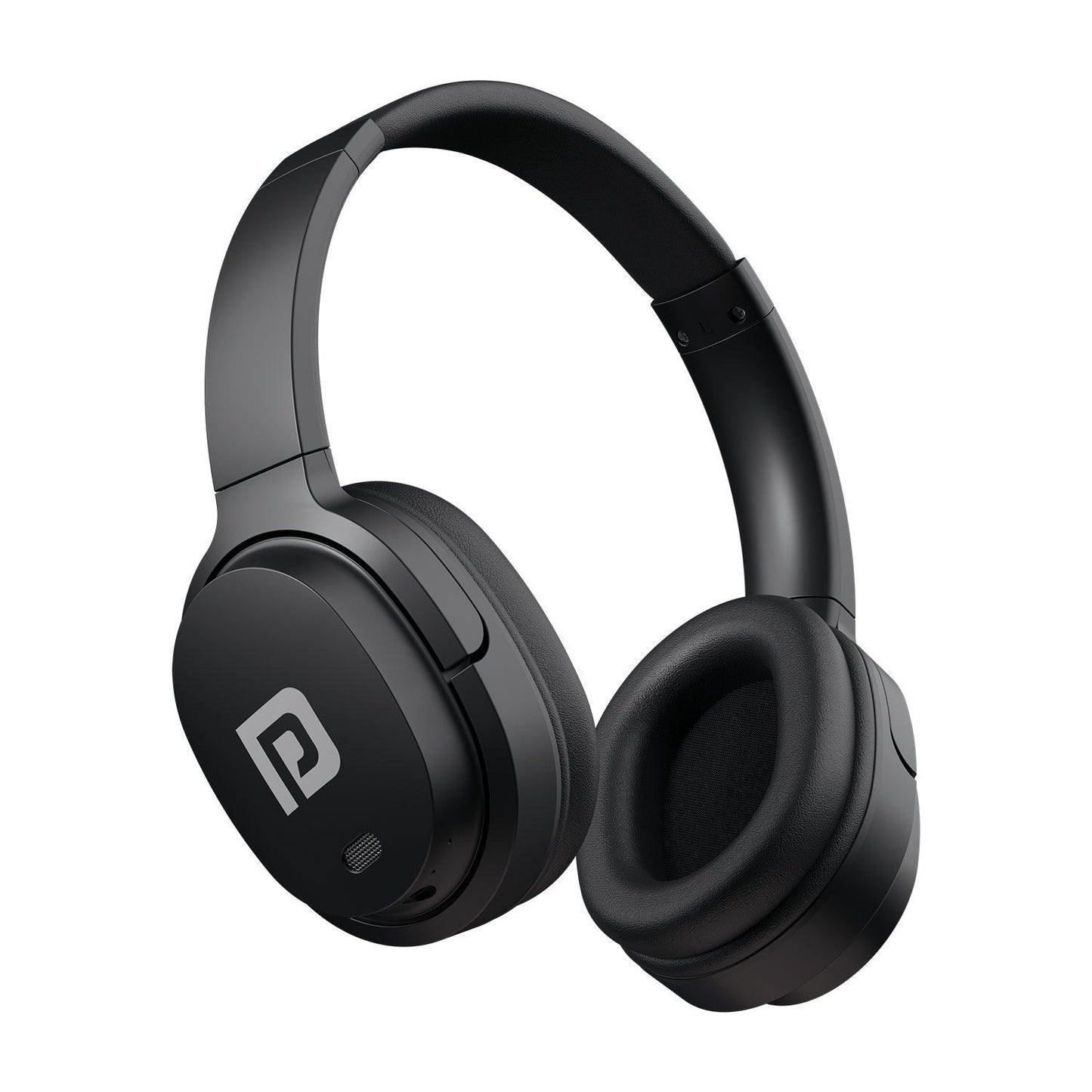 Portronics Muffs M4 Over Ear Bluetooth Headphone with Upto 40 Hours Playtime, Powerful Bass, 40mm Dynamic Driver, BT 5.3V, in-Built Mic, Adjustable Height, Head Cushion, Type C Fast Charging - Nalanda Enterprises