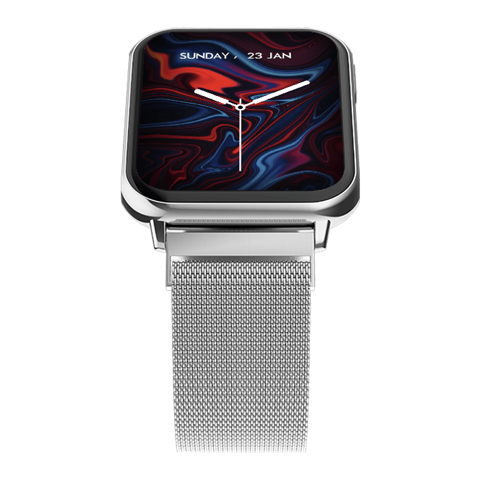 Fire-Boltt King Stainless Steel 45.2mm (1.78) Amoled Display 100+ sports Bluetooth Calling Smartwatch - Nalanda Enterprises