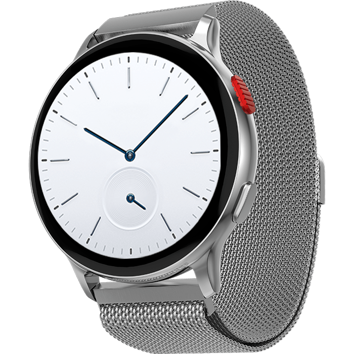 Fireboltt Torrent featuring 36.3mm always-on AMOLED round display, Bluetooth calling, voice assistant, health suite, 100+ sports modes, IP67 water resistant - Nalanda Enterprises