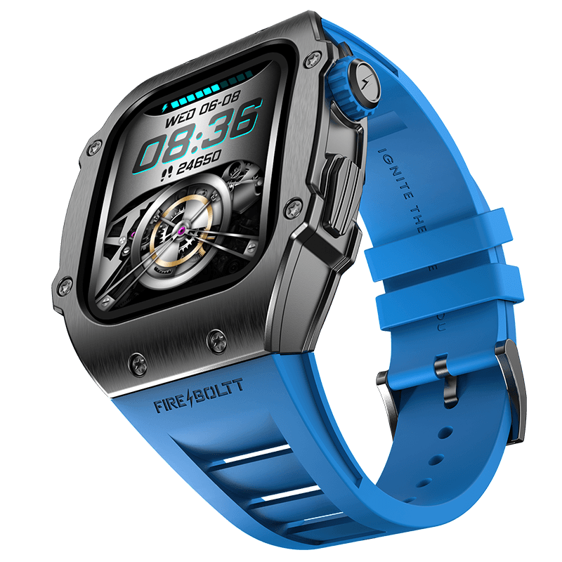 Fire-Boltt Asphalt Newly Launched Racing Edition Smart Watch 1.91” Full Touch Screen, Bluetooth Calling, Health Suite, 123 Sports Modes, 400 mAh Battery - Nalanda Enterprises