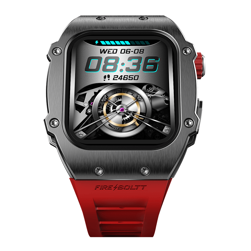 Fire-Boltt Asphalt Newly Launched Racing Edition Smart Watch 1.91” Full Touch Screen, Bluetooth Calling, Health Suite, 123 Sports Modes, 400 mAh Battery - Nalanda Enterprises