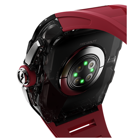 Fire-Boltt Elemento 1.95" Full IPS Touch Screen with a high Resolution 320 * 385 Pixel, 360 Health Monitoring, Wireless Charging Rugged Casing with Always On Display - Nalanda Enterprises