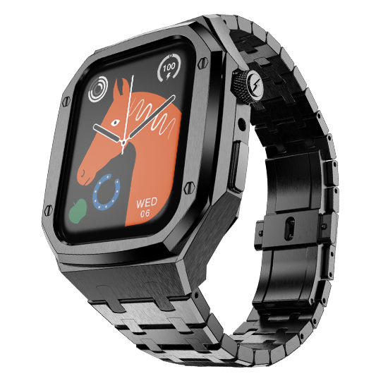 Fire-Boltt Elemento 1.95" Full IPS Touch Screen with a high Resolution 320 * 385 Pixel, 360 Health Monitoring, Wireless Charging Rugged Casing with Always On Display - Nalanda Enterprises