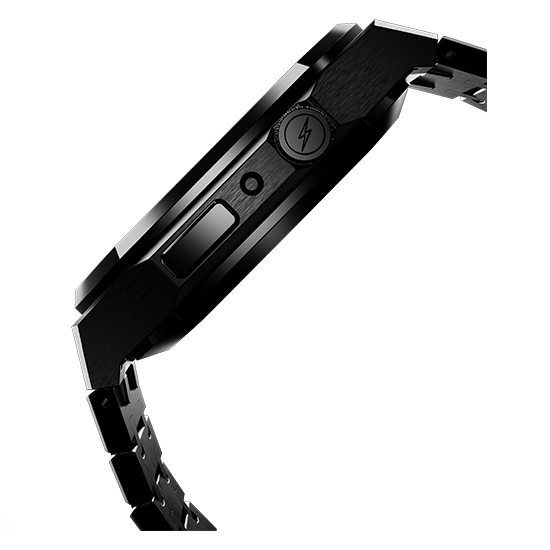 Fire-Boltt Elemento 1.95" Full IPS Touch Screen with a high Resolution 320 * 385 Pixel, 360 Health Monitoring, Wireless Charging Rugged Casing with Always On Display - Nalanda Enterprises