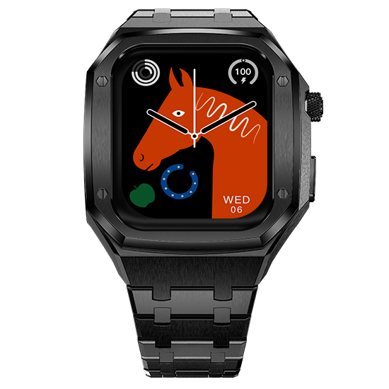 Fire-Boltt Elemento 1.95" Full IPS Touch Screen with a high Resolution 320 * 385 Pixel, 360 Health Monitoring, Wireless Charging Rugged Casing with Always On Display - Nalanda Enterprises