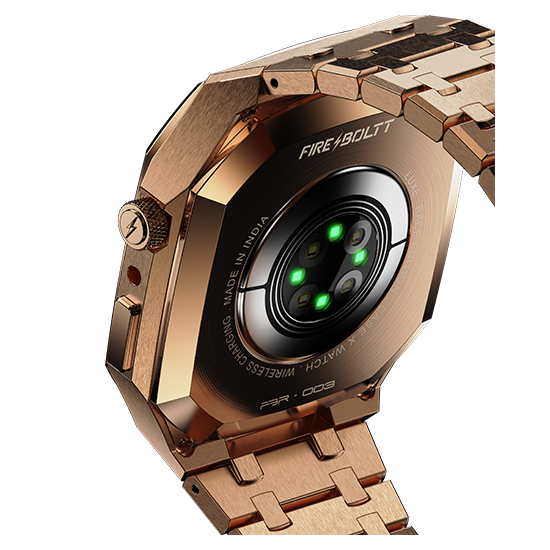 Fire-Boltt Elemento 1.95" Full IPS Touch Screen with a high Resolution 320 * 385 Pixel, 360 Health Monitoring, Wireless Charging Rugged Casing with Always On Display - Nalanda Enterprises
