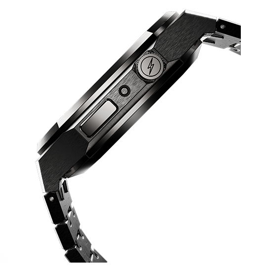 Fire-Boltt Elemento 1.95" Full IPS Touch Screen with a high Resolution 320 * 385 Pixel, 360 Health Monitoring, Wireless Charging Rugged Casing with Always On Display - Nalanda Enterprises