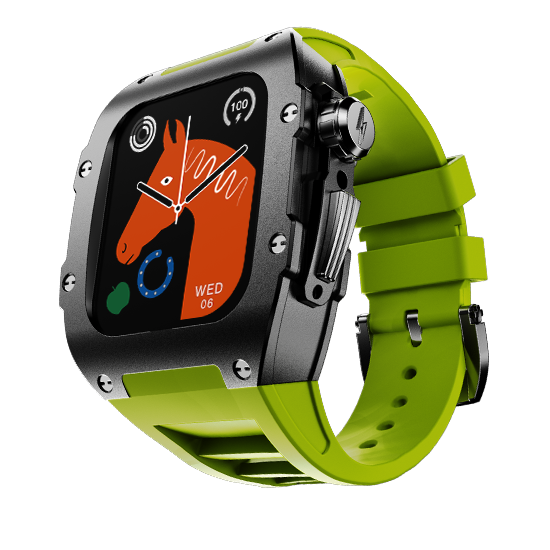 Fire-Boltt Elemento 1.95" Full IPS Touch Screen with a high Resolution 320 * 385 Pixel, 360 Health Monitoring, Wireless Charging Rugged Casing with Always On Display - Nalanda Enterprises