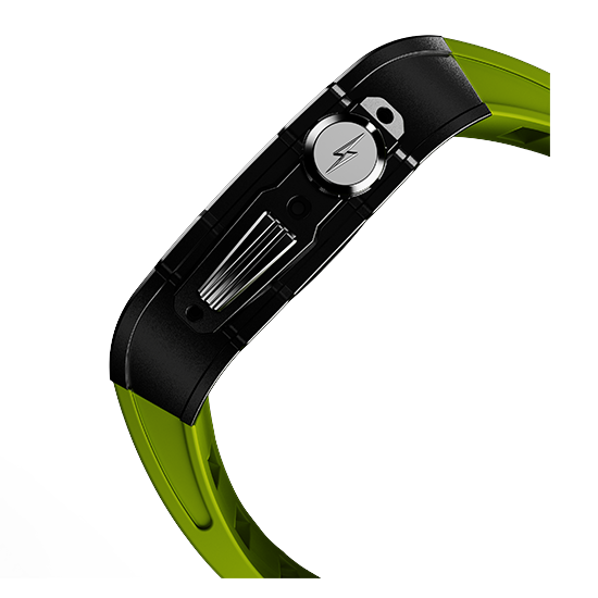 Fire-Boltt Elemento 1.95" Full IPS Touch Screen with a high Resolution 320 * 385 Pixel, 360 Health Monitoring, Wireless Charging Rugged Casing with Always On Display - Nalanda Enterprises
