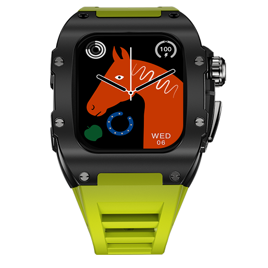 Fire-Boltt Elemento 1.95" Full IPS Touch Screen with a high Resolution 320 * 385 Pixel, 360 Health Monitoring, Wireless Charging Rugged Casing with Always On Display - Nalanda Enterprises