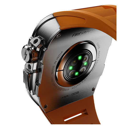 Fire-Boltt Elemento 1.95" Full IPS Touch Screen with a high Resolution 320 * 385 Pixel, 360 Health Monitoring, Wireless Charging Rugged Casing with Always On Display - Nalanda Enterprises