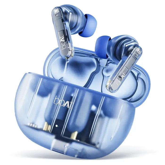 boAt Airdopes 191 ANC, 32dB ANC, Ambient Mode, 60HRS Battery, 4Mics ENx, in-Ear Detection, IWP Tech, Fast Charge, v5.3 Bluetooth Earbuds, TWS Ear Buds Wireless Earphones with mic - Nalanda Enterprises