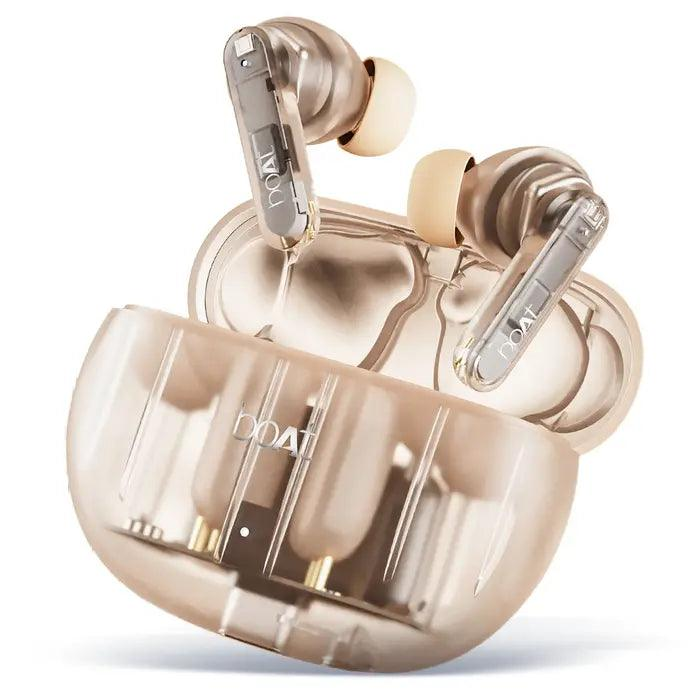 boAt Airdopes 191 ANC, 32dB ANC, Ambient Mode, 60HRS Battery, 4Mics ENx, in-Ear Detection, IWP Tech, Fast Charge, v5.3 Bluetooth Earbuds, TWS Ear Buds Wireless Earphones with mic - Nalanda Enterprises