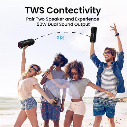 Portronics Breeze 5 Portable Wireless With In Built Mic,6Hrs Playtime 25 W Bluetooth Speaker - Nalanda Enterprises