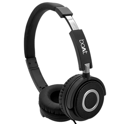 boAt Bassheads 900 | Wired Earphones with 40mm Drivers, Compact & Foldable, In-line microphone, Super Bass - Nalanda Enterprises