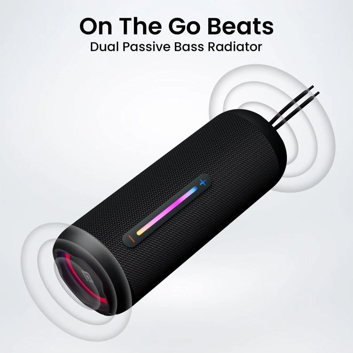Portronics Breeze 5 Portable Wireless With In Built Mic,6Hrs Playtime 25 W Bluetooth Speaker - Nalanda Enterprises