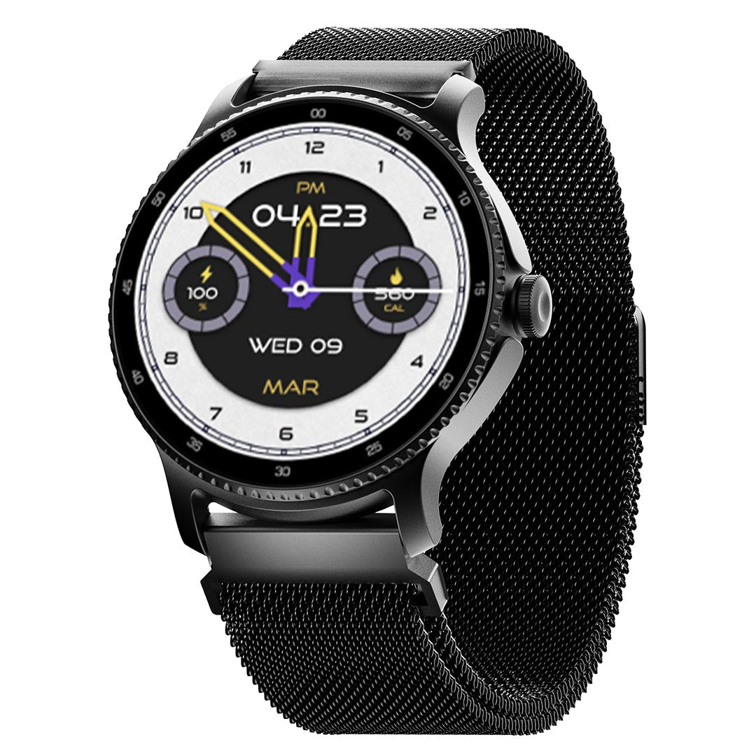 boAt Lunar Orbit | Premium Smartwatch with 1.39" Display, QR Code Hub, 700+ Active Modes, Crest Fitness Challenge - Nalanda Enterprises