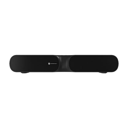 Portronics Decibel 20 16W Wireless Bluetooth Soundbar, 3.5mm Aux Slot, HQ Stereo Sound, Long Playtime - Nalanda Enterprises