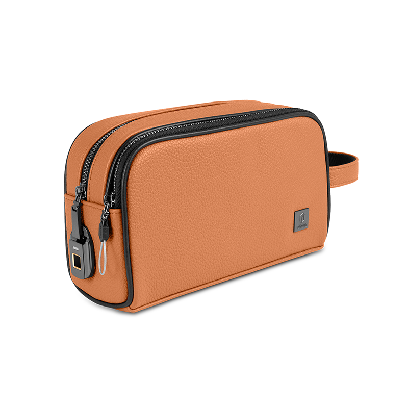 WiWU Phantom Fingerprint Lock Pouch Pro – Smart Anti-Theft Biometric Travel Organizer