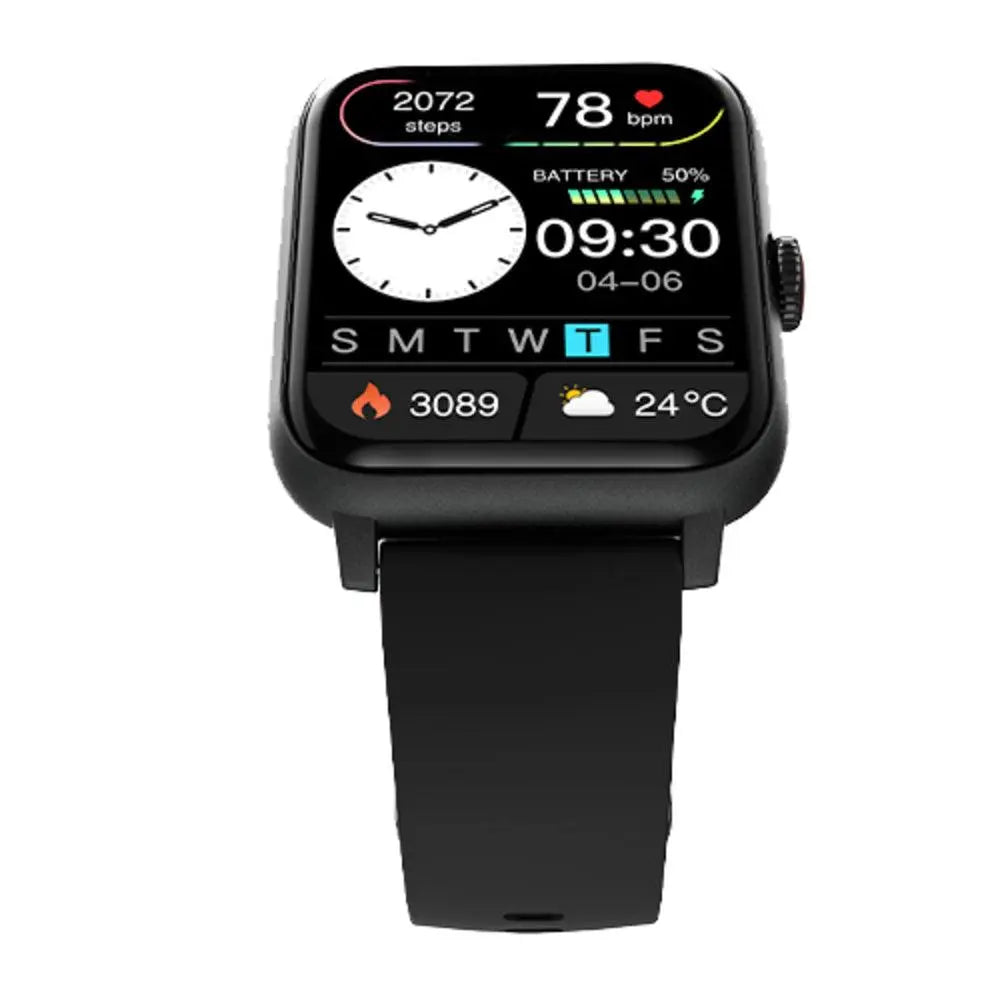 Noise ColorFit Pulse Grand 2 Smart Watch with 1.85 inch TFT Display, 100+ Watchfaces, 100+ Sports Modes, Bluetooth Calling, (Jet Black) - Nalanda Enterprises