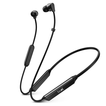 boAt Rockerz 150 Pro | Wireless Neckband with BEAST™️ Mode, Crystal Bionic Sound Powered by HiFi DSP5, AI ENx™️ Technology - Nalanda Enterprises