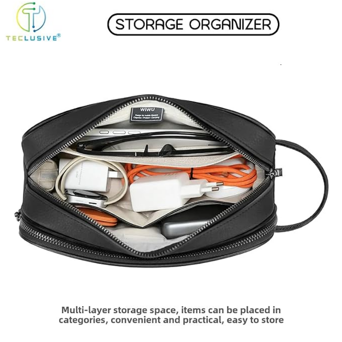 WiWU Phantom Fingerprint Lock Pouch pro