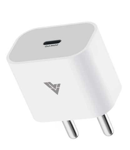 Vaku ® Aiges 20W PD Port Charger Type C Adapter