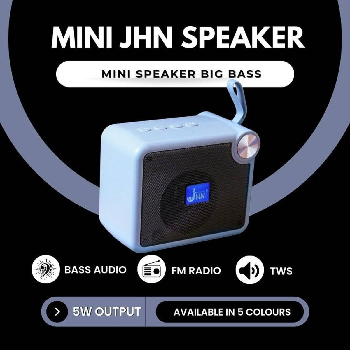 JHN 212 PRO PORTABLE BLUETOOTH SPEAKER