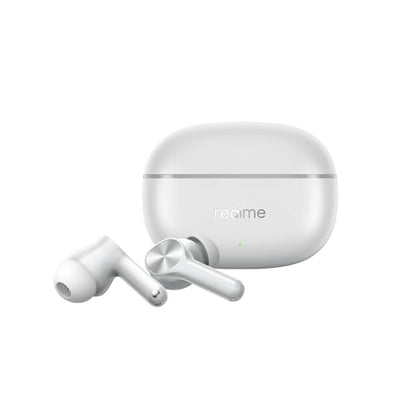 realme Earbuds T110 with Ai Enc for Calls, Upto 38 Hours of Playback and Fast Charging Bluetooth in Ear Headset (Punk Black, True Wireless)|B0D212YMD7