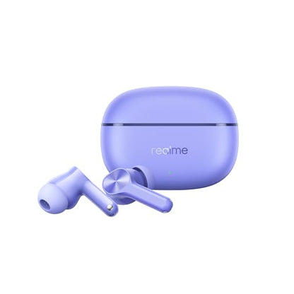 realme Earbuds T110 with Ai Enc for Calls, Upto 38 Hours of Playback and Fast Charging Bluetooth in Ear Headset (Punk Black, True Wireless)|B0D212YMD7