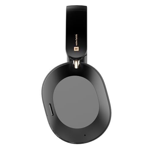 realme TechLife Studio H1 Over The Ear Over Ear Wireless Headphone with 70Hours Playtime 360° Spatial Audio, 40mm Drivers, 80ms Superlow Latency, 43 dB Adaptive ANC-Black|B0DJFHBQH2