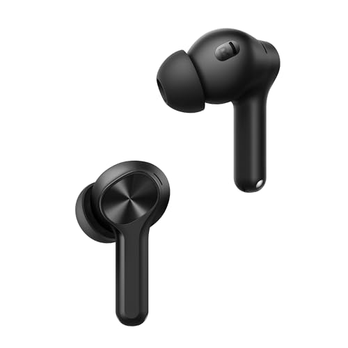 realme Earbuds T110 with Ai Enc for Calls, Upto 38 Hours of Playback and Fast Charging Bluetooth in Ear Headset (Punk Black, True Wireless)|B0D212YMD7