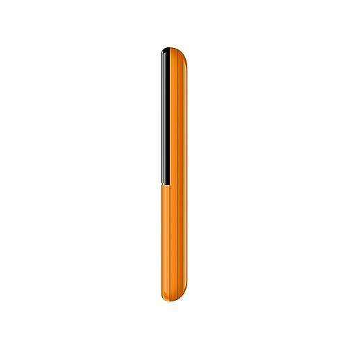Carvaan Saregama Hindi (Don Lite M23)- Keypad Mobile Phone - 351 Pre-Loaded Evergreen Hindi Songs, Dual Sim, 2.4 Inch Display, 1400 mAh Battery, 600 MB Memory, FM, BT, Camera with Flash | Iris Orange - Nalanda Enterprises