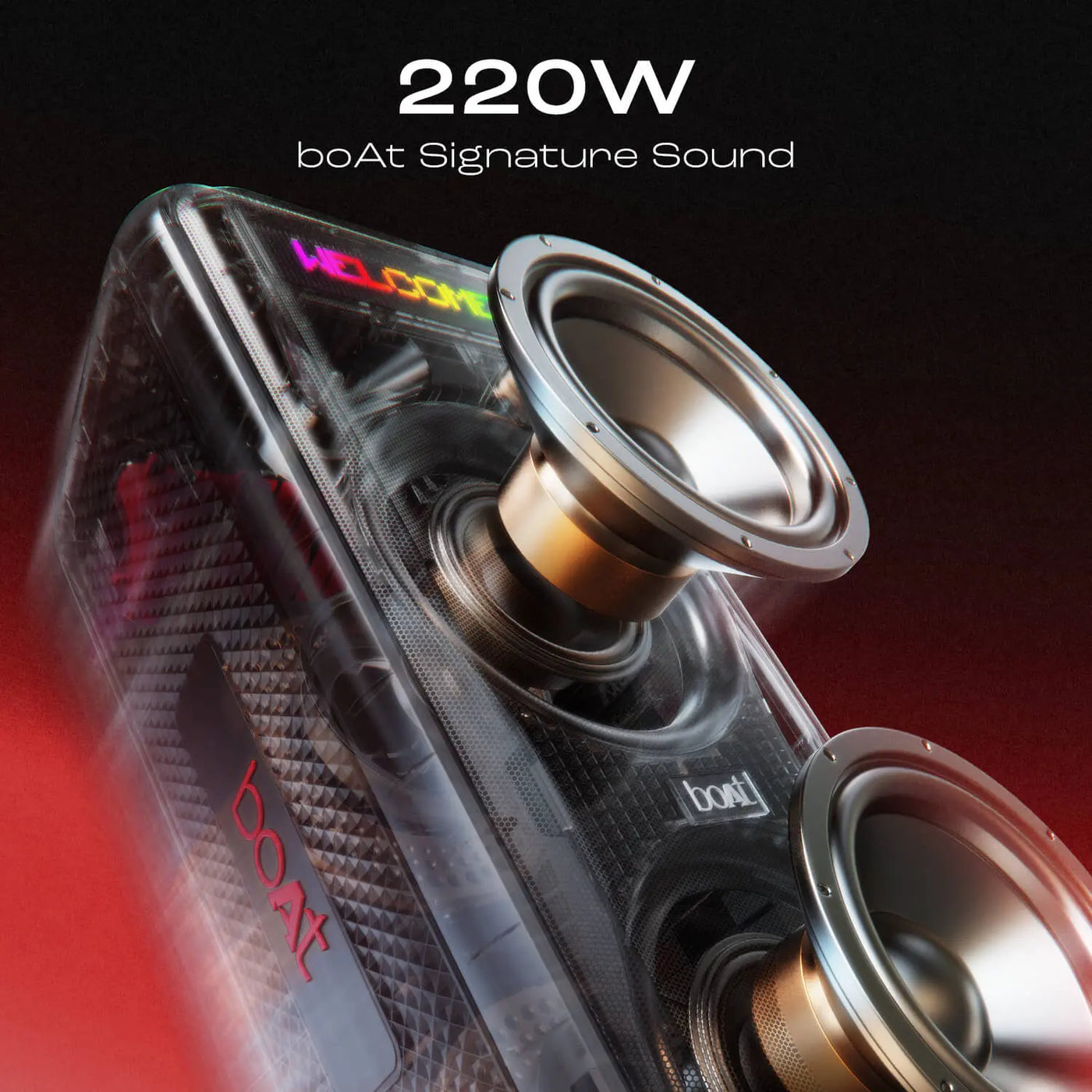 boAt 220W signature sound wireless speaker with dual drivers, corporate gifting India
