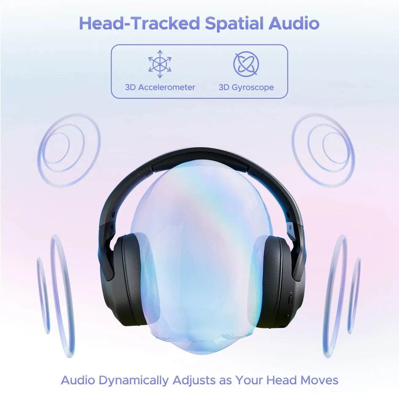 boAt Nirvana Eutopia Bluetooth Over Ear Headphones with Head Tracking Function, Spatial Audio,20 HRS Playtime, ENx Tech, ASAP Charge, Hearables App(Android & iOS Compatible)(Primia Black) - Nalanda Enterprises