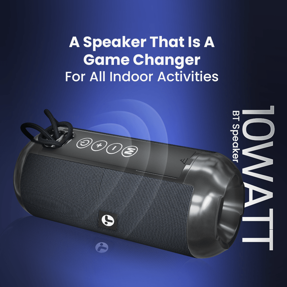 Toreto Rolling beats 10 Watt BT speaker - Nalanda Enterprises