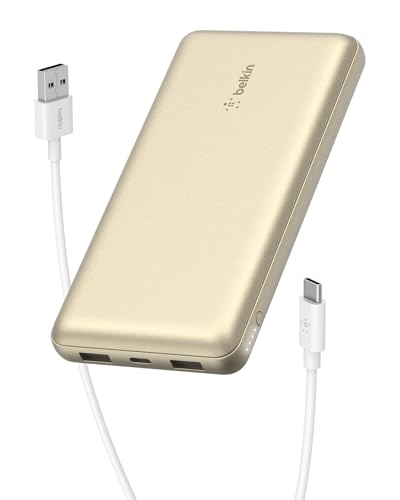 Belkin 20000 mAh Power Bank | Super Fast Charging | USB-C PD Port | 15W Charging for iPhone Series (16, 16 Pro Max), Samsung Galaxy, Google Pixel & More | 2 Years Warranty | Grey|B0CV9M9VP3