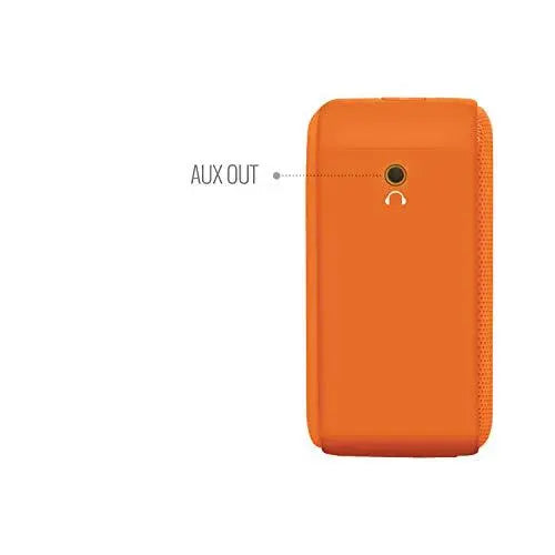 Carvaan Saregama Mini 2.0 Shrimad Bhagavad Gita- Music Player with Bluetooth/FM/AM/AUX (Saffron Orange) - Nalanda Enterprises