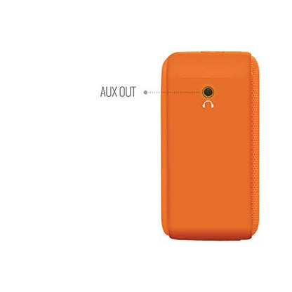 Carvaan Saregama Mini 2.0 Shrimad Bhagavad Gita- Music Player with Bluetooth/FM/AM/AUX (Saffron Orange) - Nalanda Enterprises