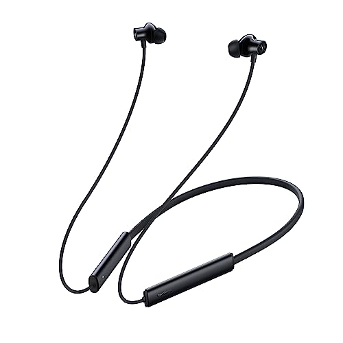 realme Buds Wireless 3 in Ear Bluetooth Headphones,30dB ANC, Spatial Audio,13.6mm Dynamic Bass Driver,Upto 40 Hours Playback, Fast Charging, 45ms Low Latency for Gaming,Dual Device Connection (Black) - Nalanda Enterprises