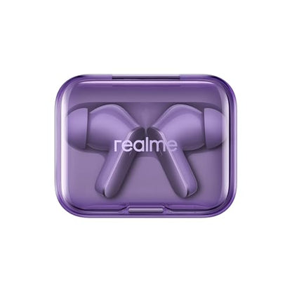 realme Earbuds Air 7 True Wireless,12.4mm Dynamic Bass Drivers,52Hrs Playtime,52dB Hybrid ANC,6 Mic ENC,45ms Low Latency,360° Spatial Audio,Hi-Res LHDC,IP55 Dust & Water Resistant,BT v5.4(SlateGrey)|B0F5GV3Y87