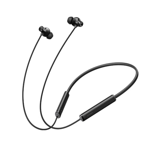 realme Buds Wireless 5 ANC in Ear Bluetooth Headphones,50dB ANC, 13.6mm Dynamic Bass Driver,360° Spatial Audio,45ms Low Latency,Upto 38hrs Playback,IP55 Rating,Dual Device Connection (Midnight Black) - Nalanda Enterprises