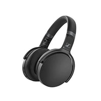 Sennheiser HD 450BT (ANC) Bluetooth 5.0 Wireless Over Ear Headphone with Mic, Designed in Germany, Alexa Built-in - Active Noise Cancellation, 30h Battery,Fast Charging, Foldable, 2Yr WARRANTY - Black - Nalanda Enterprises